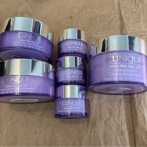 6 x clinique cleansing balm
